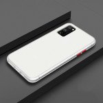 Wholesale Samsung Galaxy A51 Slim Matte Hybrid Bumper Case (White)